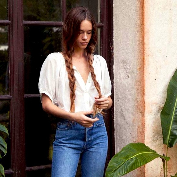 DÔEN June top in Salt, Small - Picture 3 of 7